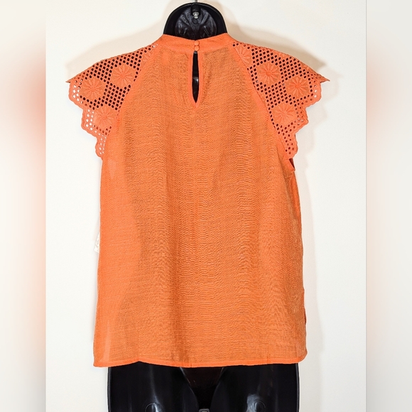 🆕 Nanette Lepore Flutter Sleeve Top (XS) - Picture 4 of 15